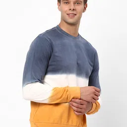 R&B Colourblocked Cotton Pullover image 3