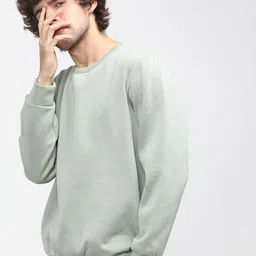 HIGHLANDER Men Green Sweatshirt image 3