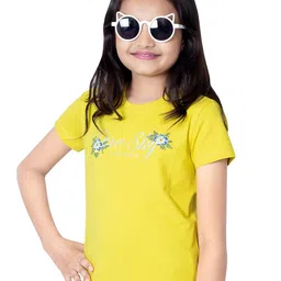 ONE SKY Girls Graphic Printed T-shirt image 5
