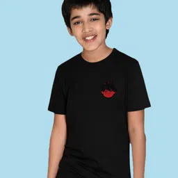 NUSYL Boys Typography Printed Round Neck T-shirt image 4