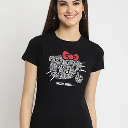 Fabflee Pack Of 3 Typography Printed Cotton T-shirts image 5