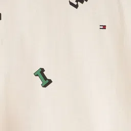 Tommy Hilfiger Boys Typography Printed Pure Cotton T-shirt image 3