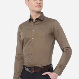 JB STUDIO Men Slim Fit Formal Cotton Shirt image 4