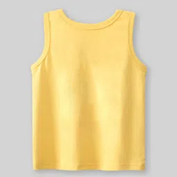 INCLUD Boys Graphic Printed Sleeveless Cotton T-shirt image 3