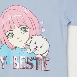Fame Forever by Lifestyle Girls Printed Applique T-shirt image 2