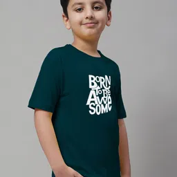 Friskers Boys Typography Printed T-shirt image 3