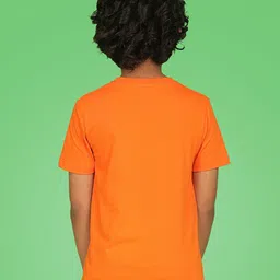 NUSYL Boys Typography Printed Round Neck T-shirt image 2