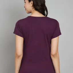 Trend Level Women Typography 2 Printed Applique T-shirt image 3