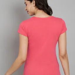 Trend Level Pack Of 2 Typography Printed Cotton T-shirts image 4