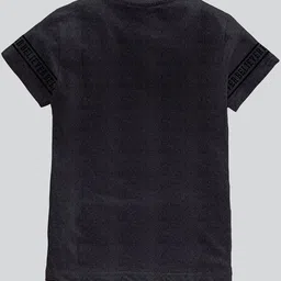 BAESD Boys Pack of 5 Typography Printed Round Neck Pure Cotton T-shirts image 2