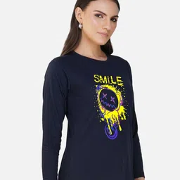 CHOZI Pack Of 2 Typography Printed Cotton T-shirt image 3