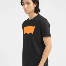 Levis Brand Logo Printed Pure Cotton T-shirt image 3