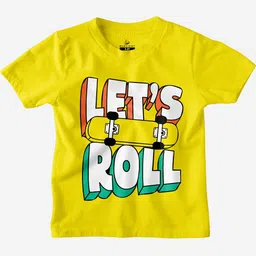 HARCONY Boys Pack Of 2 Typography Printed Pure Cotton T-shirt image 3