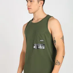 Metronaut Men Typography Printed Round Neck Applique T-shirt image 3