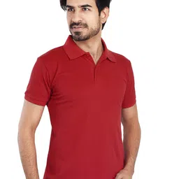 Clothe Funn Polo Collar Knitted Regular Fit T-shirt image 2