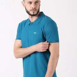 Force NXT Men Polo Collar Super Combed Cotton T-Shirt image 4