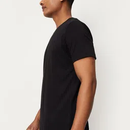 max Round Neck Short Sleeves Cotton Lounge Tshirts image 3