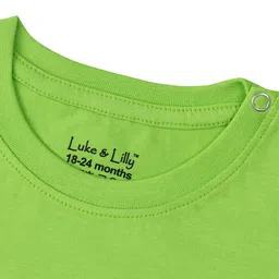 Luke & Lilly Infant Boys Graphic Printed Pure Cotton T-Shirt image 4