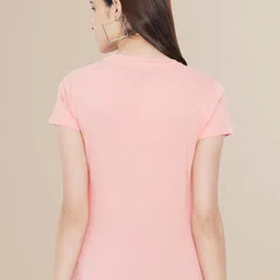 Fabflee Women Pack of 3 Printed Cotton T-shirts image 4