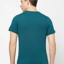 SPORTO Pack of 2 Round Neck Short Sleeves Regular Fit Cotton T-shirt image 4