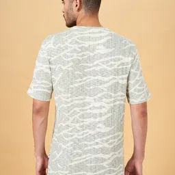 7 Alt by Pantaloons Abstract Printed Cotton T-shirt image 4