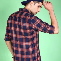 hardsoda by the indian garage co HARDSODA Tartan Checked Casual Shirt image 5