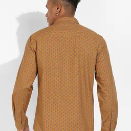 Campus Sutra Classic Floral Printed Spread Collar Cotton Casual Shirt image 5