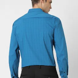 Peter England Slim Fit Checked Formal Shirt image 4