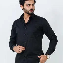 BLUEBIRD Spread Collar Classic Formal Shirt image 4