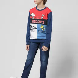 Jack & Jones Junior Boys Typography Printed Pullover image 3