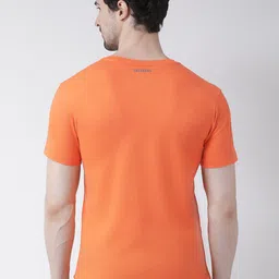 Friskers Pack Of 2 V-Neck Slim Fit Cotton T-shirts image 4