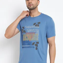 Duke Typography Printed Cotton Slim Fit Casual T-shirt image 2