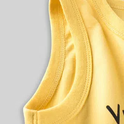 INCLUD Boys Graphic Printed Sleeveless Cotton T-shirt image 3