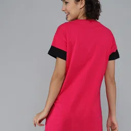 Christy World Pack Of 2 Graphic Printed Pure Cotton T-Shirt Nightdress image 3