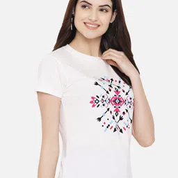 Fabflee Pack Of 3 Graphic Printed Cotton T-shirt image 3