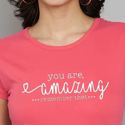 Trend Level Pack Of 2 Printed Round Neck T-shirt image 3