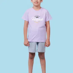 NUSYL Boys Typography Printed Round Neck T-shirt image 4