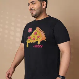 bigbanana Men Graphic Printed Bio Finish Round Neck T-shirt image 4