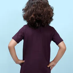 NUSYL Boys Typography Printed Round Neck T-shirt image 4