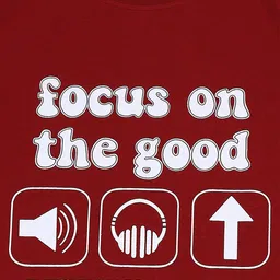 Hoop Boys Typography Printed Round Neck Short Sleeves Cotton T-shirt image 3