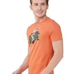 ONE SKY Typography Printed Cotton T-shirt image 5