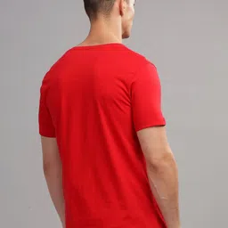 ADRO Men Typography Applique T-shirt image 2