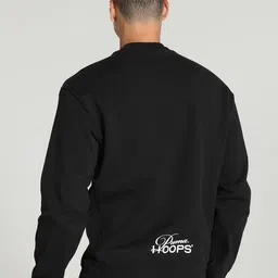 Puma Printed Franchise Men Basketball Pullover Pure Cotton Sweatshirt image 5