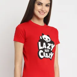 Fabflee Pack Of 3 Typography Printed Cotton T-shirt image 4