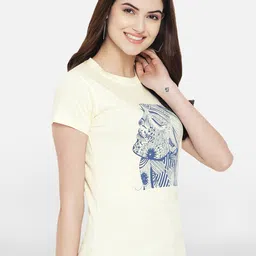 Fabflee Pack Of 3 Typography Printed Cotton T-shirt image 4