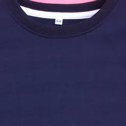 NUSYL Girls Graphic Printed Oversized Sweatshirt image 3