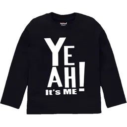 Kiddeo Boys Pack Of 3 Typography Printed Long Sleeves Cotton T-shirt image 2