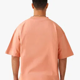 MISCHIEF MONKEY Men V-Neck Raw Edge T-shirt image 4