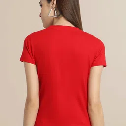 Fabflee Women Pack Of 3  Printed Cotton T-shirt image 5