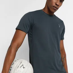 Campus Sutra Short Sleeve Round Neck Activewear T-shirt-picture-26